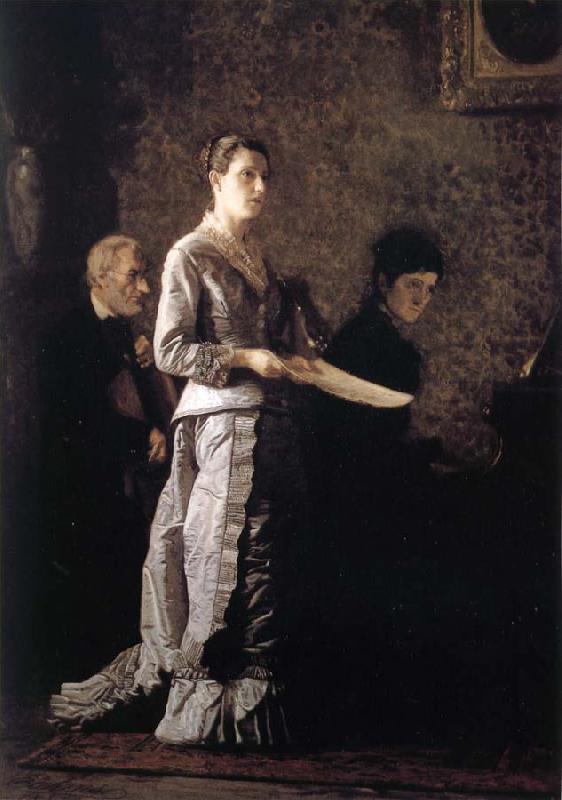 Thomas Eakins Dirge Sweden oil painting art